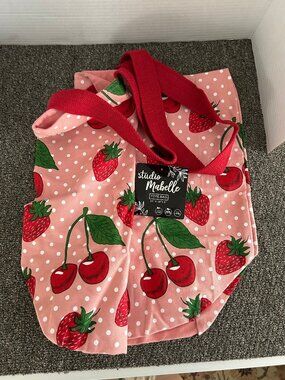 Studio Mabelle Strawberry Tote Bag